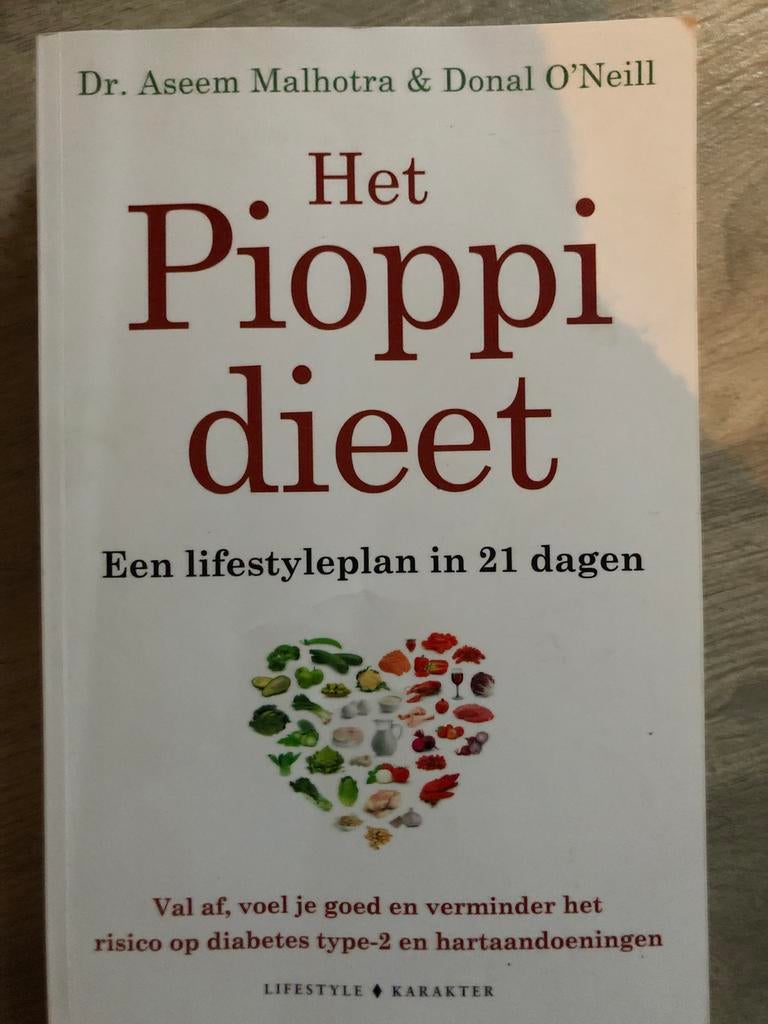 Het Pioppi dieet: Een lifestyleplan in 21 dagen, Boeken, Gezondheid, Dieet en Voeding, Ophalen of Verzenden, Zo goed als nieuw