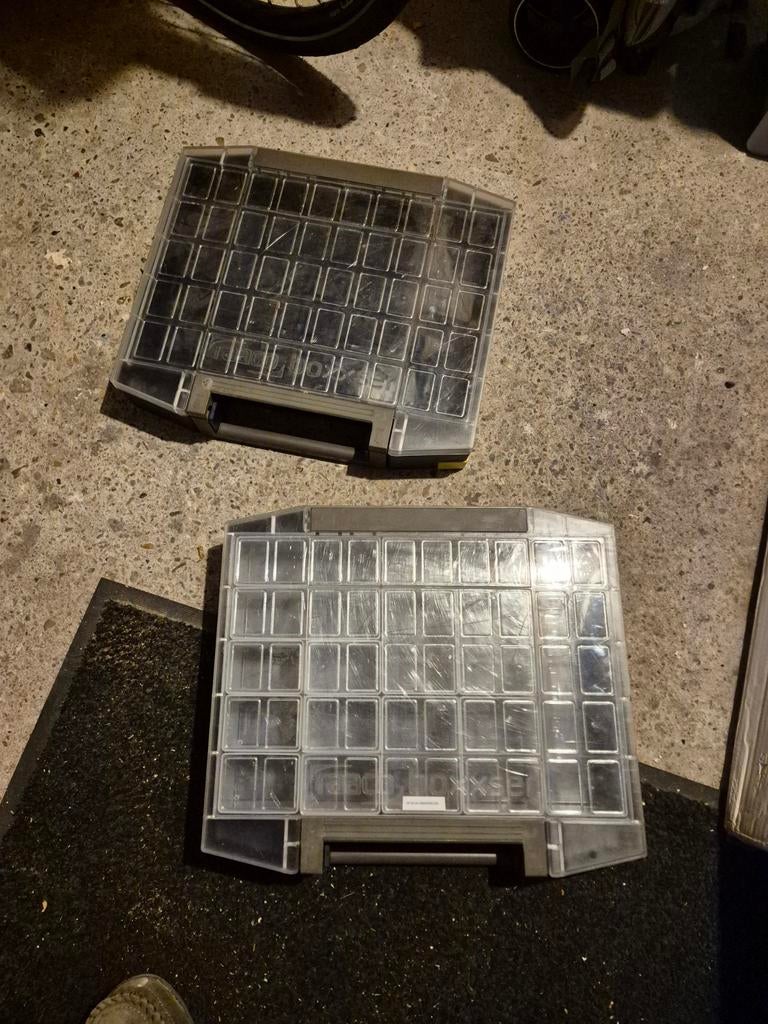 Raaco boxxser 5x5 set van 2., Ophalen of Verzenden, Gebruikt