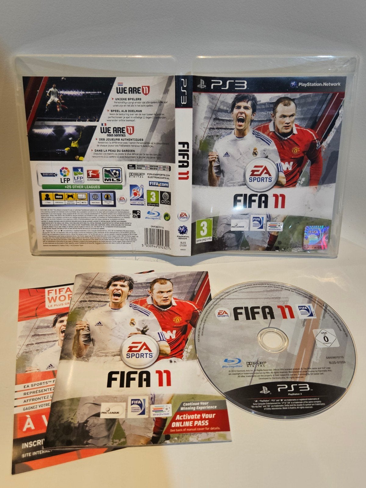 Fifa 11 PS3, Spelcomputers en Games, Games | Sony PlayStation 3, Ophalen of Verzenden, Zo goed als nieuw, Sport, 3 spelers of meer