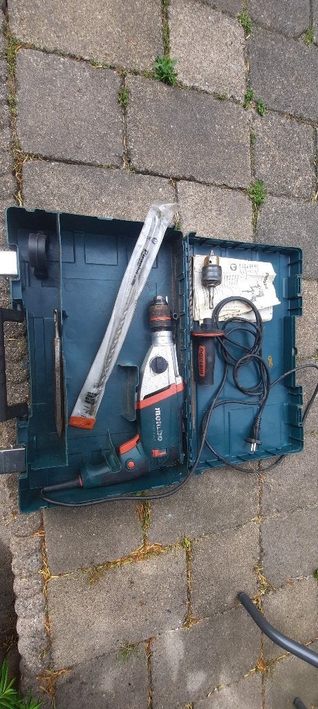 Metabo SBE 900 Impuls klopboormachine met koffer, Klopboormechanisme, Ophalen, Boormachine, Gebruikt