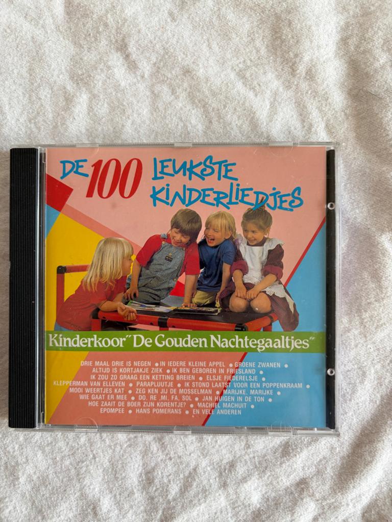 De 100 Leukste Kinderliedjes CD - Kinderkoor De Gouden Nacht, Ophalen of Verzenden, Gebruikt, Muziek, Tot 2 jaar