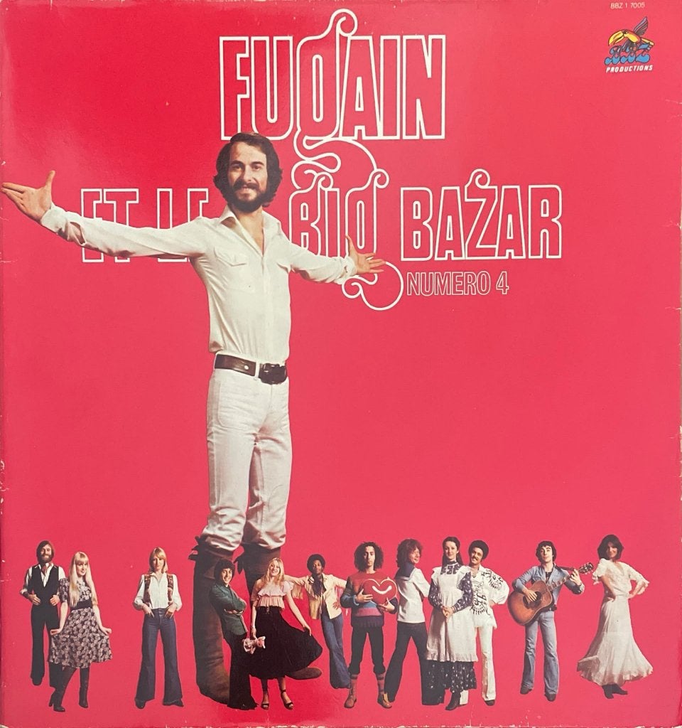 Fugain Et Le Big Bazar - Numero 4, LP, Pop, Inclusief binnenhoes, Ophalen of Verzenden