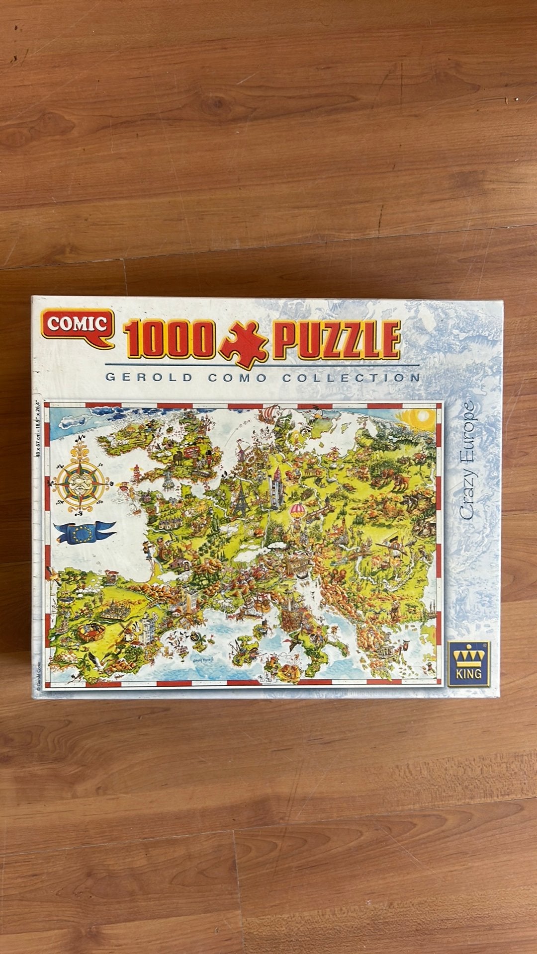 1000 stukjes puzzel, Ophalen, 500 t/m 1500 stukjes, Zo goed als nieuw