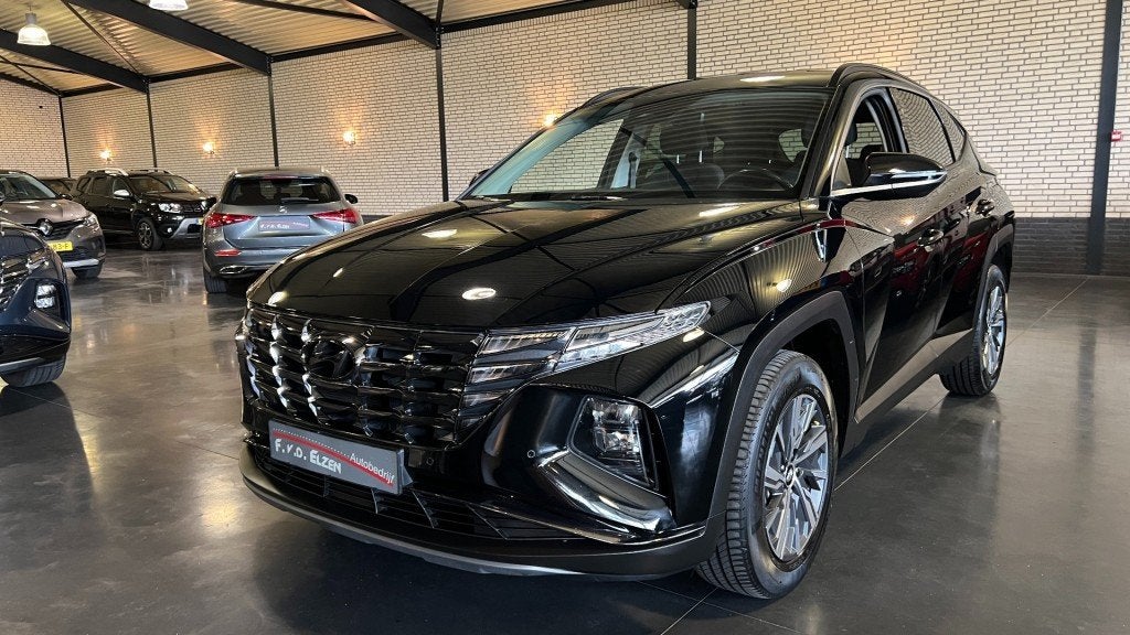 Hyundai TUCSON 1.6 T-GDI HEV Hybride, Auto's, Automaat, Gebruikt, Huisgarantie, 4 cilinders