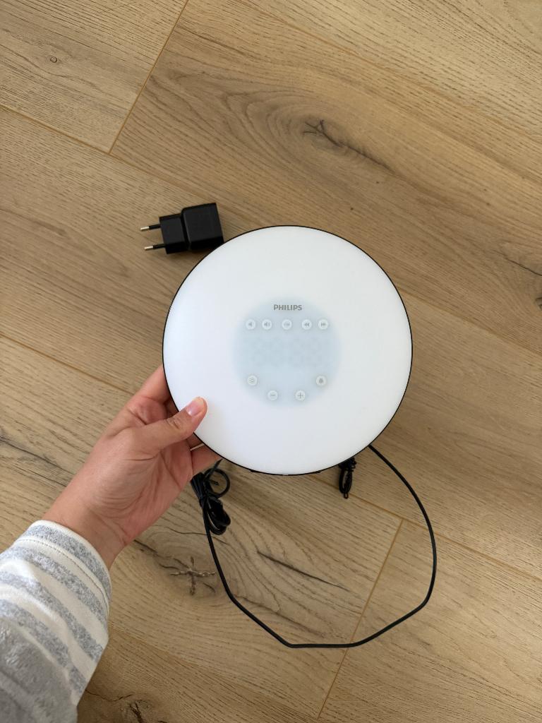 Wekker philips wake up light, Ophalen of Verzenden, Zo goed als nieuw, Digitaal