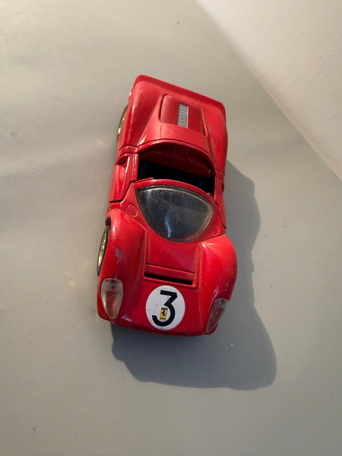 Ferrari 1967 330 P4 Shell Collezione Classico 1/38, Hobby en Vrije tijd, Ophalen of Verzenden, Gebruikt, Auto, Overige merken