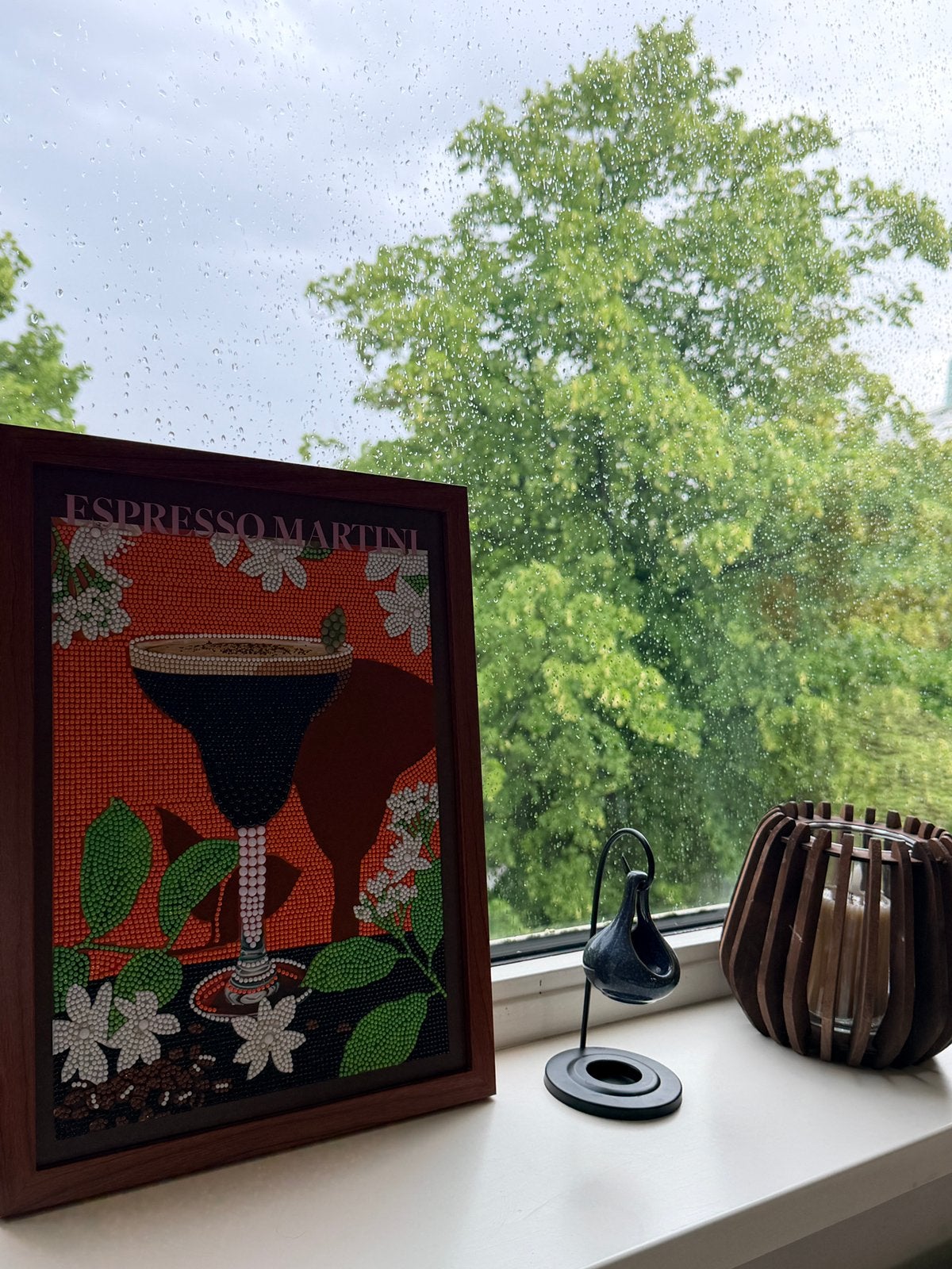Prachtige handgemaakte Diamond Painting, Ophalen
