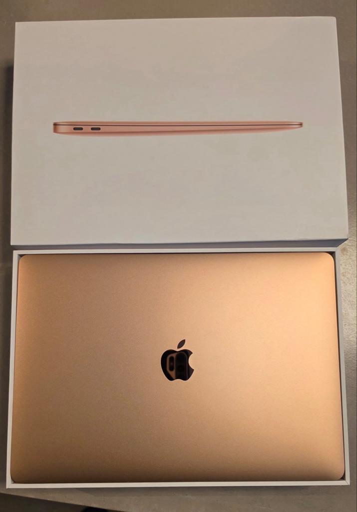 MacBook Air 2020 (M1) Roségoud 256GB, Computers en Software, Apple Macbooks, Ophalen, Gebruikt, 13 inch, MacBook Air