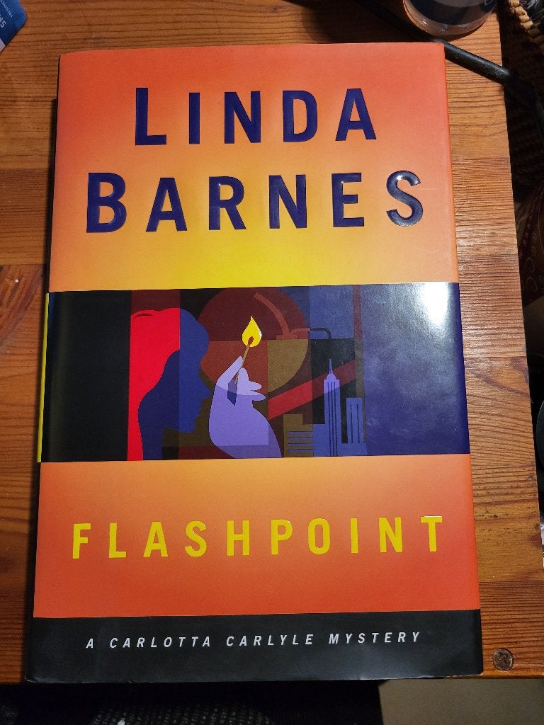 Linda Barnes - Flashpoint (signed by the author) - 1st HC, Linda Barnes, Ophalen of Verzenden, Zo goed als nieuw, Amerika
