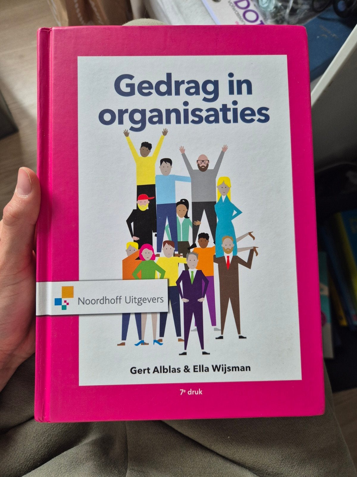 Gedrag in organisaties - Gert Alblas & Ella Wijsman, Boeken, Zo goed als nieuw, Gamma, Gert Alblas & Ella Wijsman, HBO