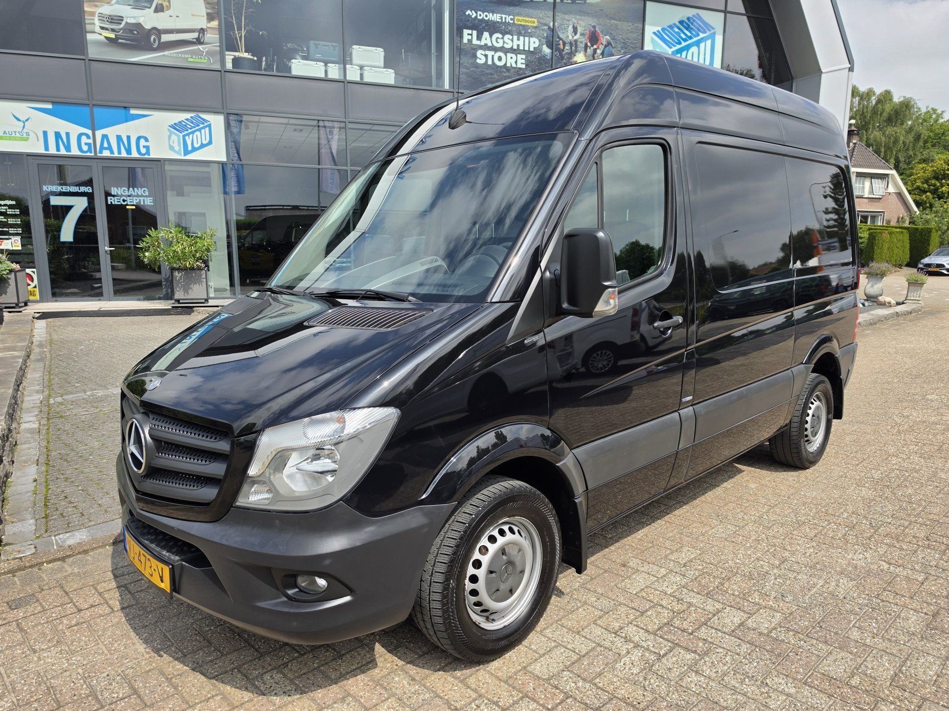 Mercedes-Benz Sprinter 313 CDI L1-H2 Automaat Service Bus me, Auto's, Automaat, Euro 5, Gebruikt, Zwart