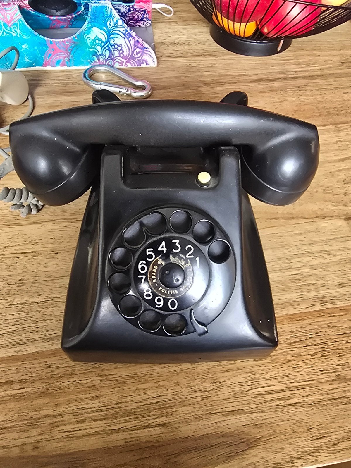Vintage PTT Bakelieten Telefoon met Draaischijf, Ophalen of Verzenden