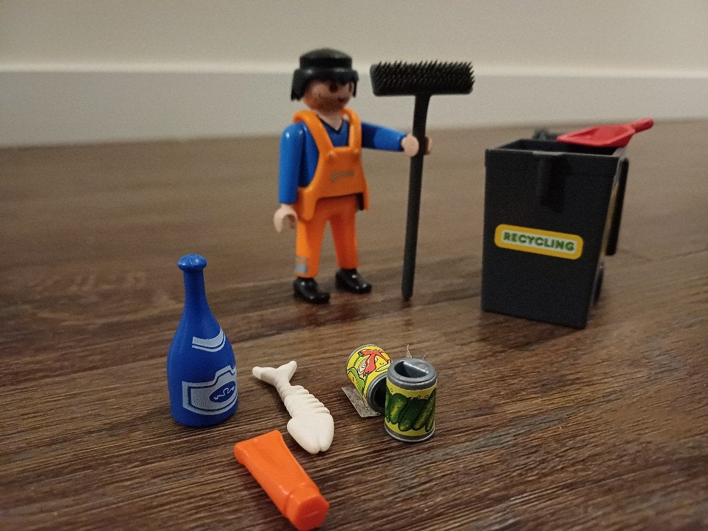 PLAYMOBIL Special Plus Straatveger – 70249, Gebruikt, Complete set, Special plus, Ophalen of Verzenden