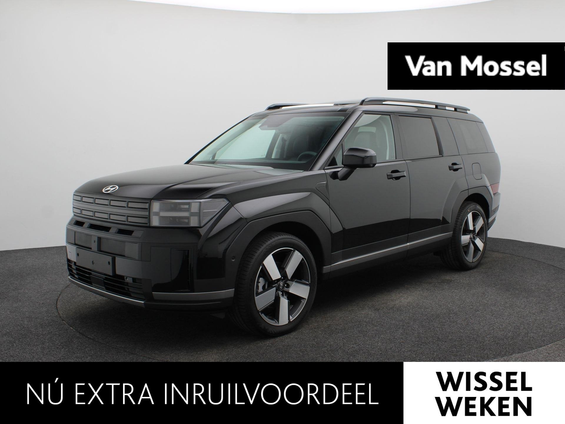 Hyundai Santa Fe 1.6 T-GDI HEV Premium Sky 7p | Schuif-/ kan, Auto's, Santa Fe, 4 cilinders, Met garantie (alle), 7 stoelen