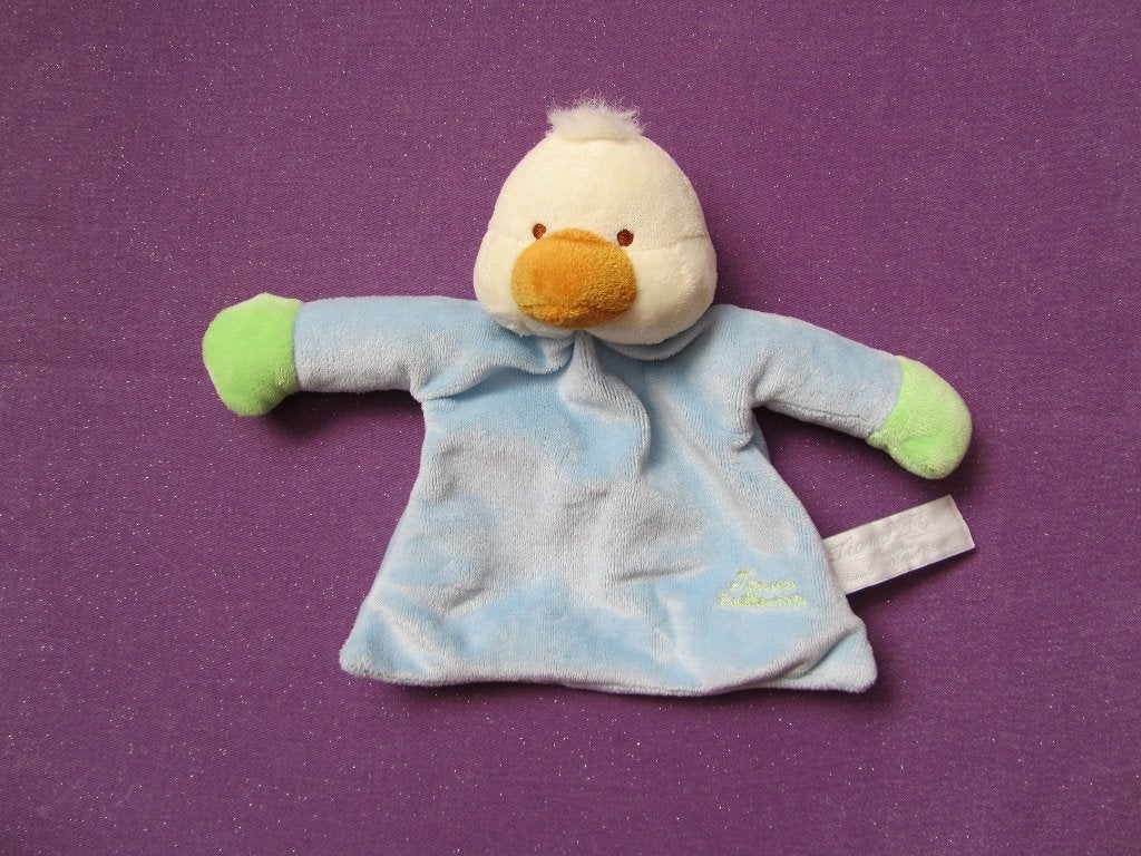 TIAMO COLLECTION Knuffeldoekje EEND - GANS **Als Nieuw**, Kinderen en Baby's, Speelgoed | Knuffels en Pluche, Ophalen of Verzenden