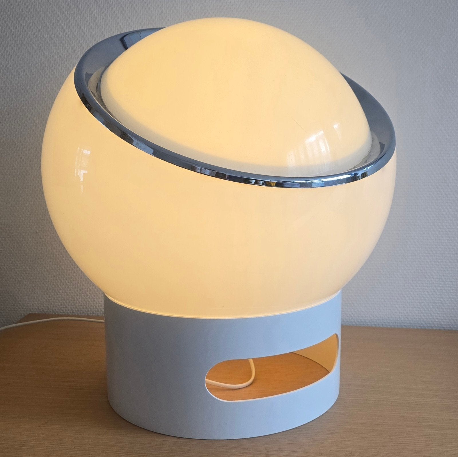 Guzzini Clan space age lamp vintage jaren 70 design, Ophalen, Overige typen, Gebruikt, Overige merken
