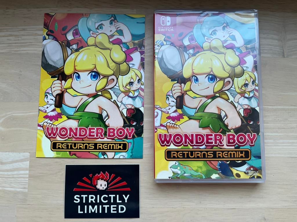 Wonderboy Returns Remix (Nintendo Switch), Spelcomputers en Games, 1 speler, Ophalen of Verzenden, Nieuw, Avontuur en Actie