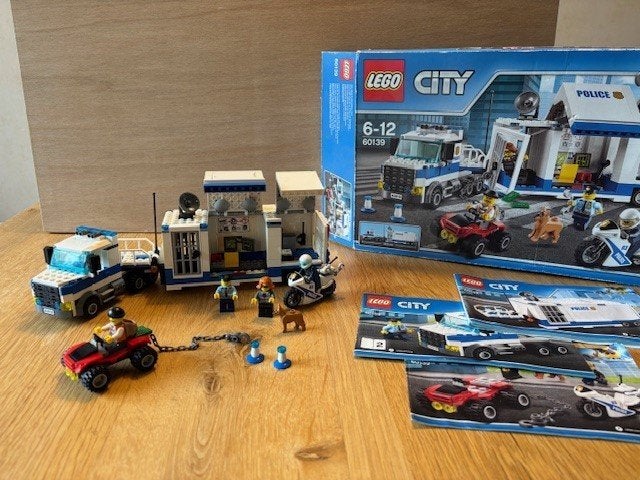 Lego 60139 Mobile Command Center, Lego, Ophalen of Verzenden, Complete set, City