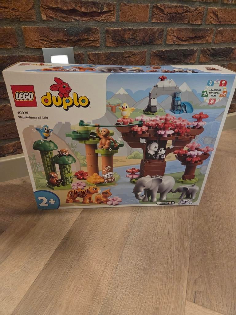 LEGO Duplo 10974 Wilde dieren van Azië - Nieuw in doos, Overige thema's, Nieuw, Ophalen of Verzenden, Duplo