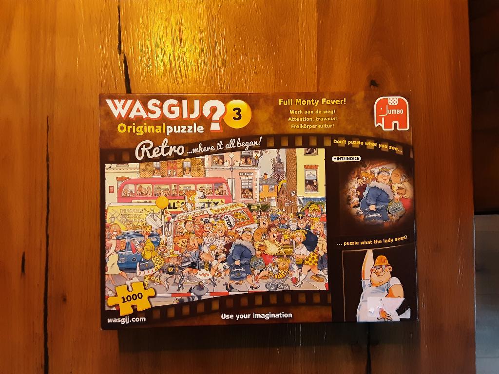 Wasgij puzzel, Hobby en Vrije tijd, Denksport en Puzzels, Ophalen of Verzenden, 500 t/m 1500 stukjes, Zo goed als nieuw, Legpuzzel