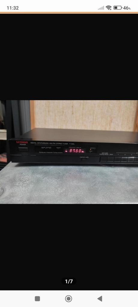 Luxman T-100L Stereo Tuner, Ophalen of Verzenden, Zo goed als nieuw