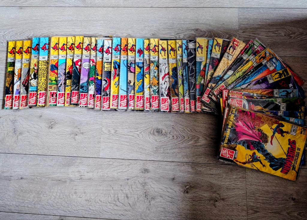 Spectaculaire Spiderman Comics (1991) - Grote Collectie, Gelezen, Europa, Ophalen of Verzenden, Meerdere comics