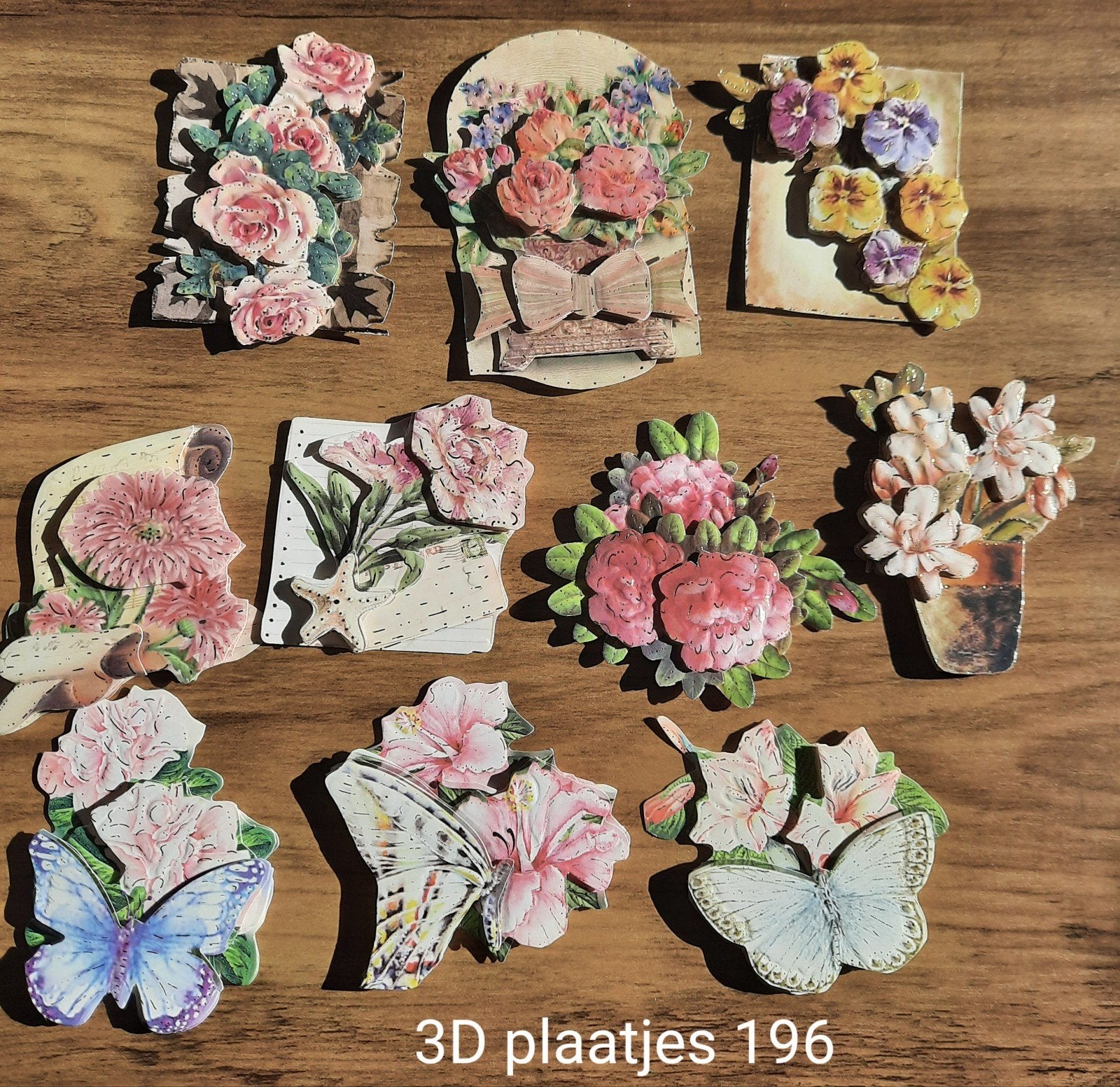 3d Plaatjes 196, Hobby en Vrije tijd, Ophalen of Verzenden, Nieuw, Overige thema's, Knipvel