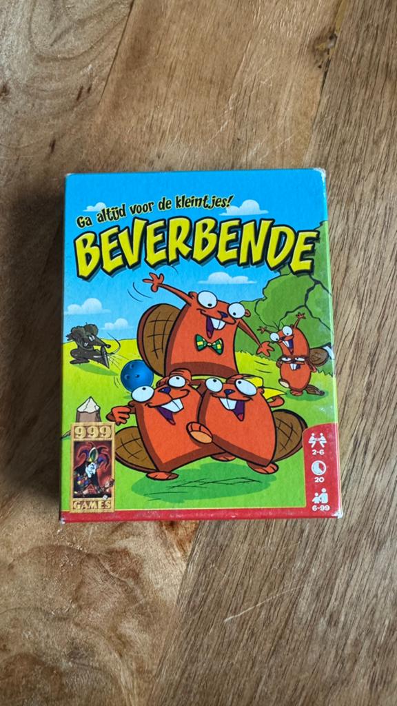 Beverbende Kaartspel - Tactiek & Geheugen, Drie of vier spelers, Ophalen, Gebruikt