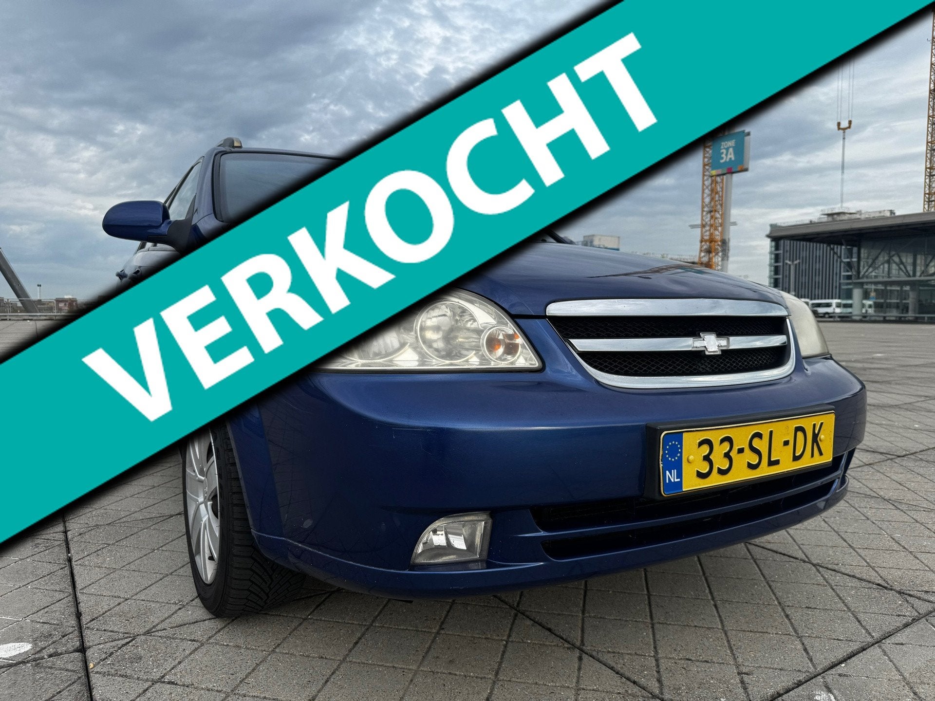 Chevrolet Nubira Station Wagon 1.6-16V Style AIRCO NWE BEURT, Auto's, Dealer onderhouden, Stof, Gebruikt, 1225 kg