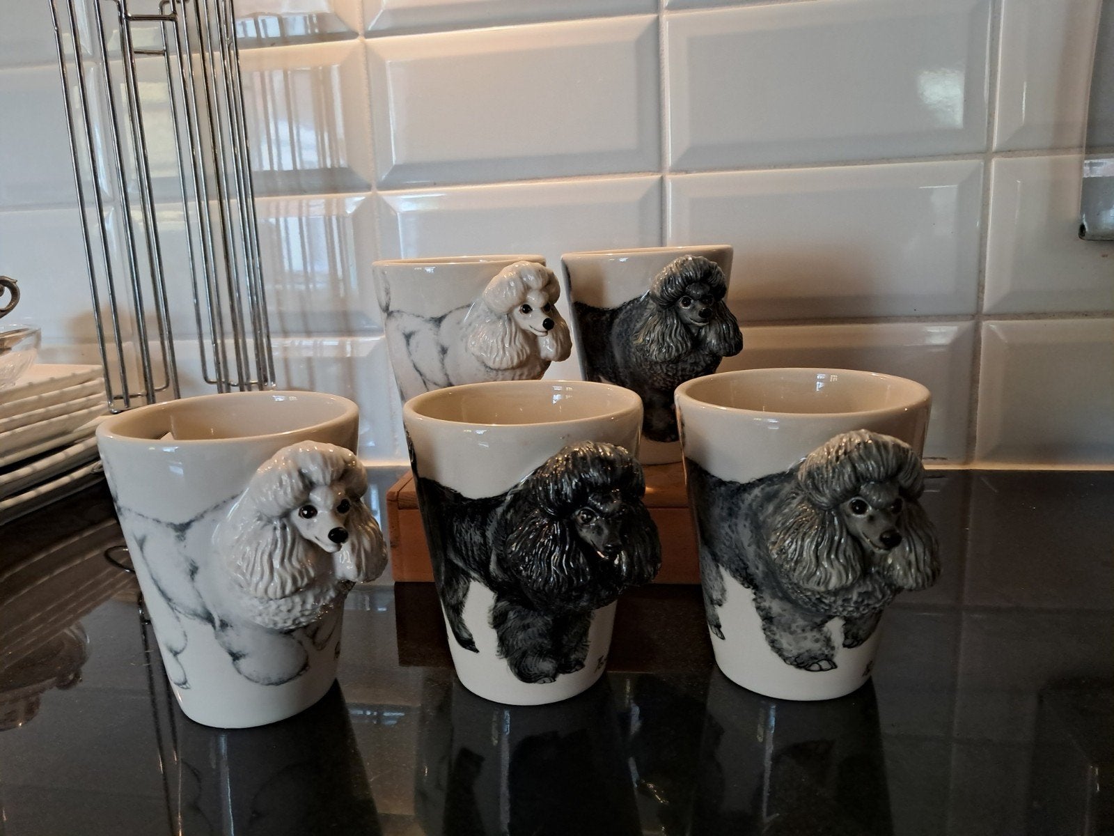 poedel koffiemok, Ophalen, Zo goed als nieuw, Dier