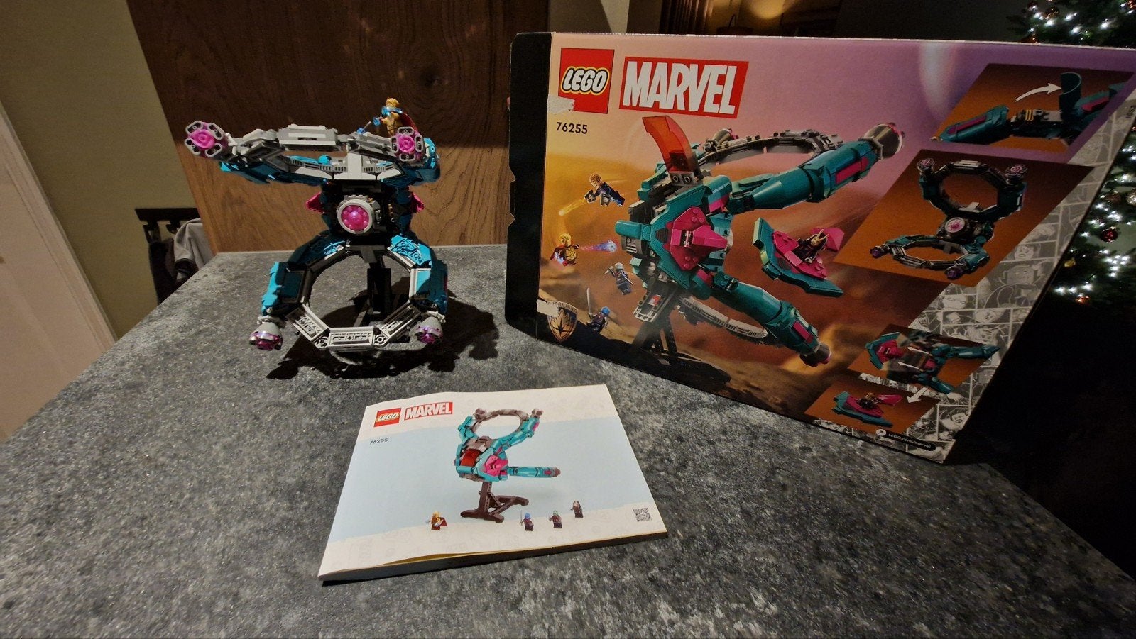 LEGO The New Guardians Ship 76255 100% compleet, Marvel, Lego, Ophalen of Verzenden, Zo goed als nieuw