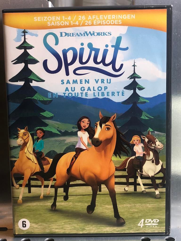 [DVD] Spirit dreamworks, Alle leeftijden, Ophalen of Verzenden, Zo goed als nieuw