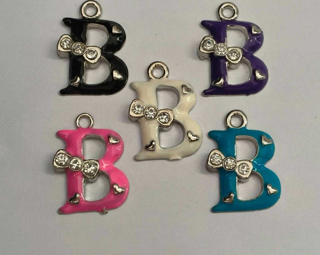 Metalen letter B, Overige thema's, Nieuw, Knutselmateriaal, Meerkleurig