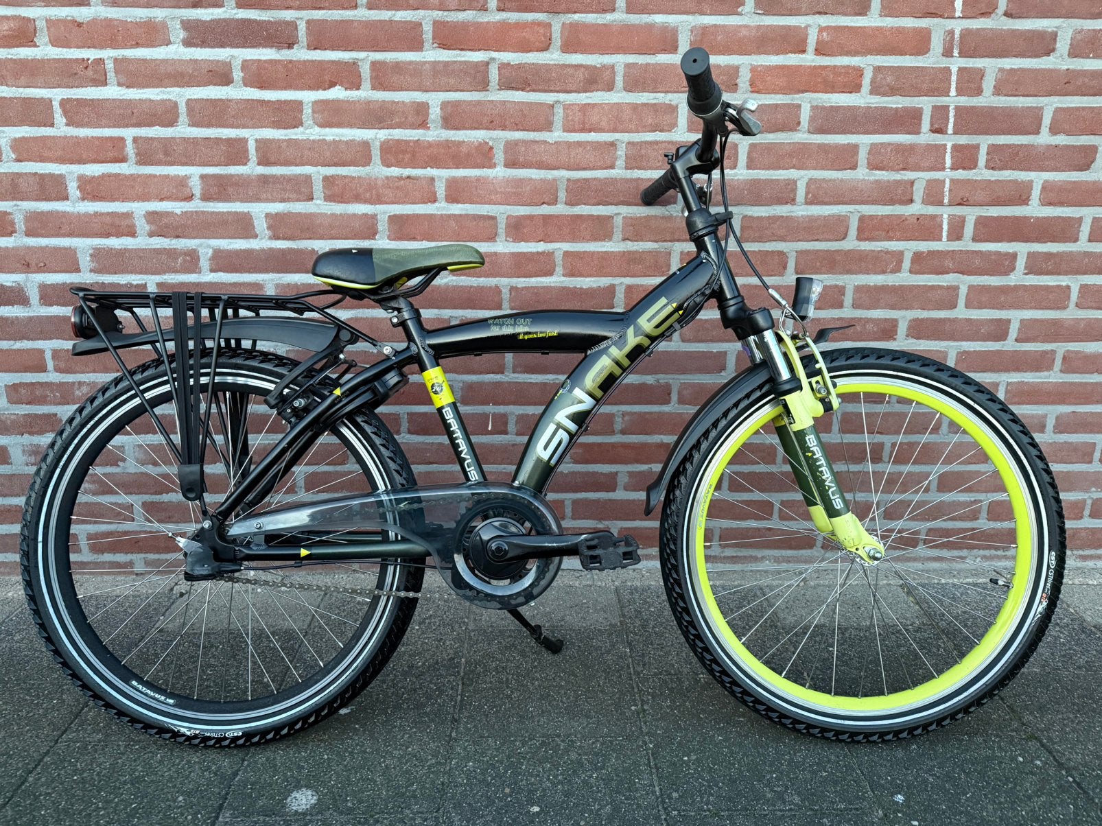 Batavus snake 24 inch 3 v, Fietsen en Brommers, Fietsen | Jongens, Ophalen, Terugtraprem, 24 inch, Versnellingen
