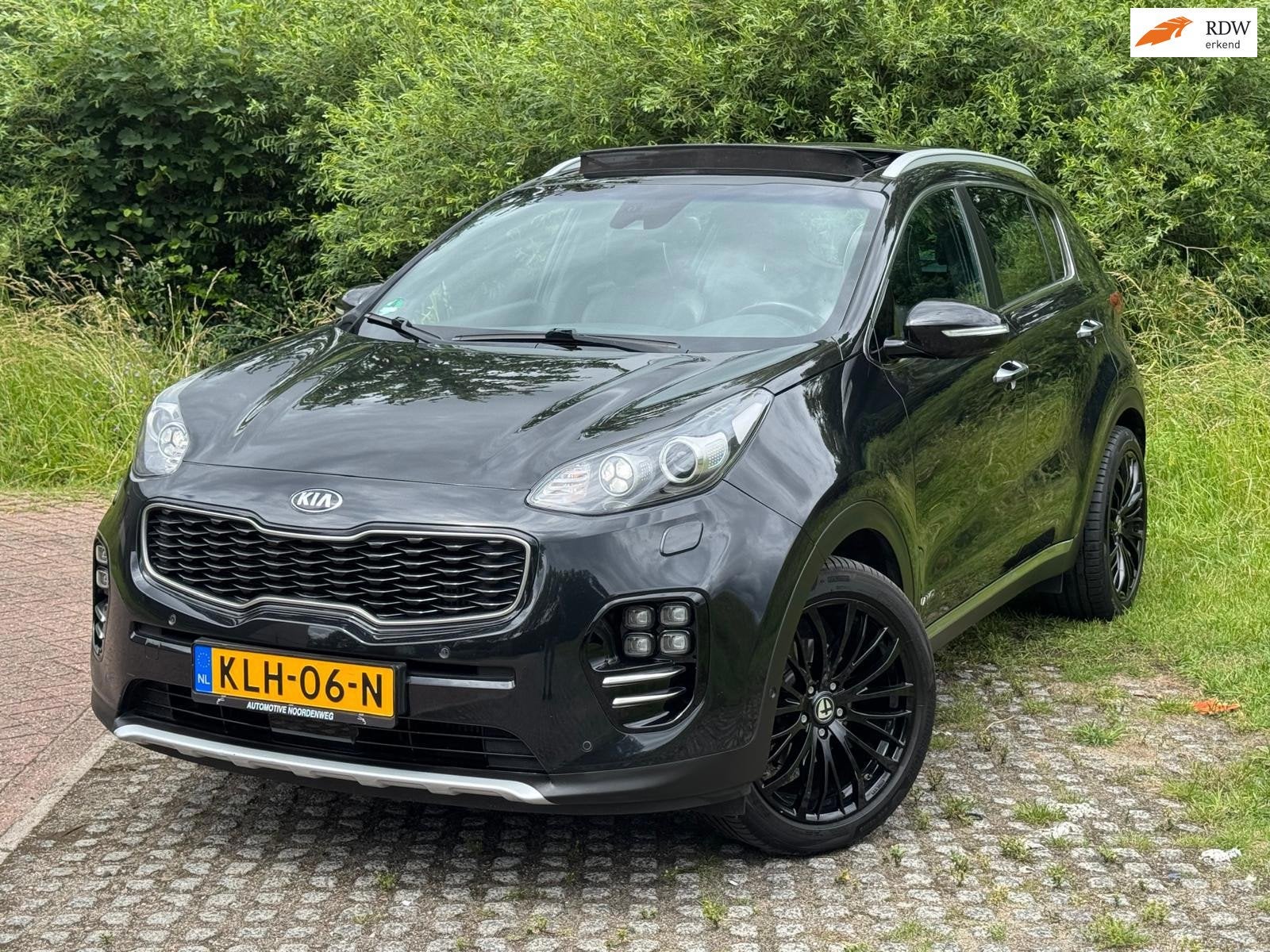 Kia SPORTAGE 1.6 T-GDI 4WD GT-Line PANO/AUTOMAAT !, Auto's, Gebruikt, 4 cilinders, Leder, Bedrijf