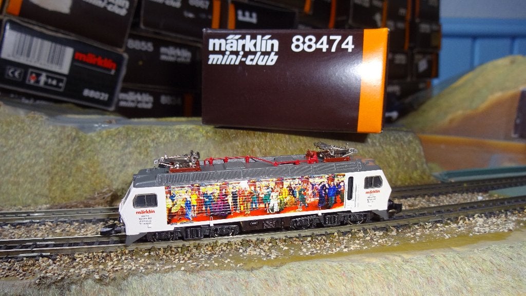 marklin z marklin miniclub spoor z., Wisselstroom, Gebruikt, Locomotief, Verzenden