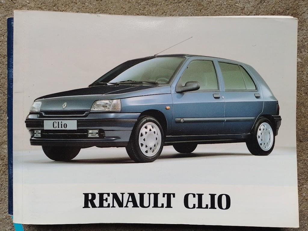 Renault Clio handleiding/ instructieboek, Ophalen of Verzenden
