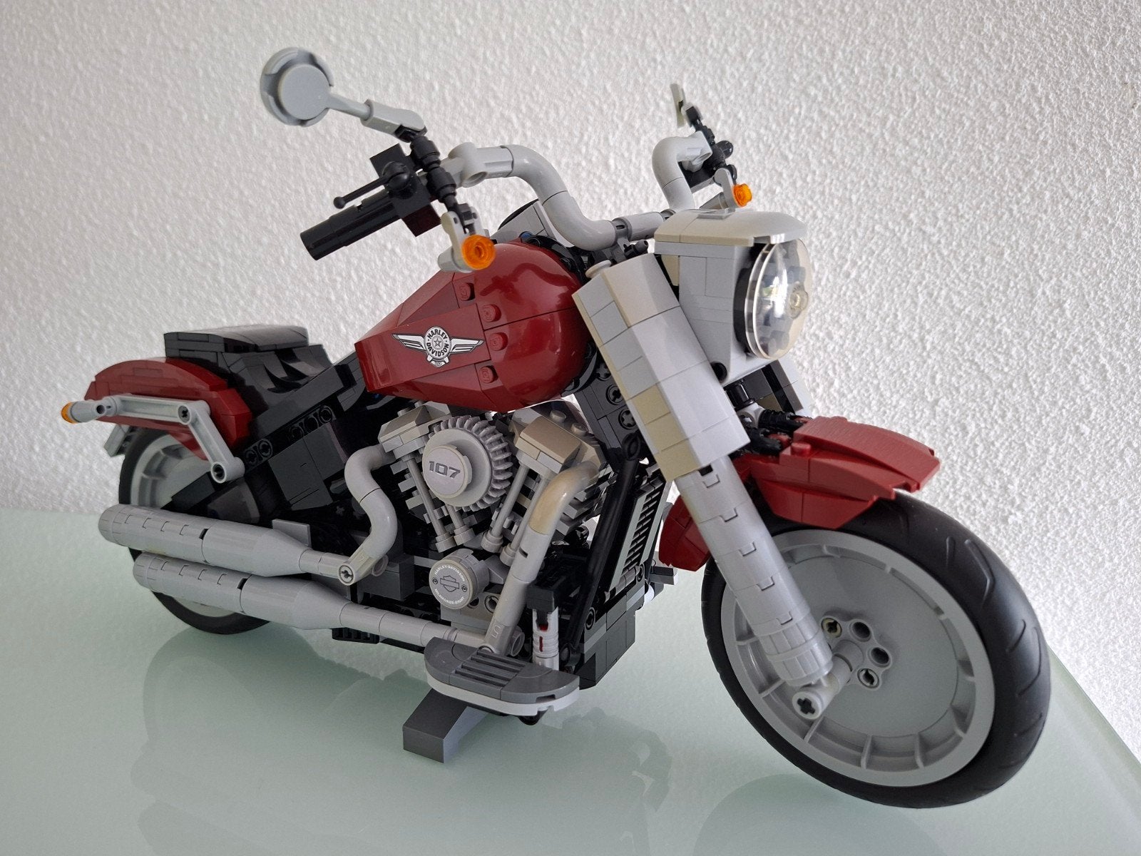 Lego 10269 Harley Davidson, Ophalen of Verzenden, Gebruikt
