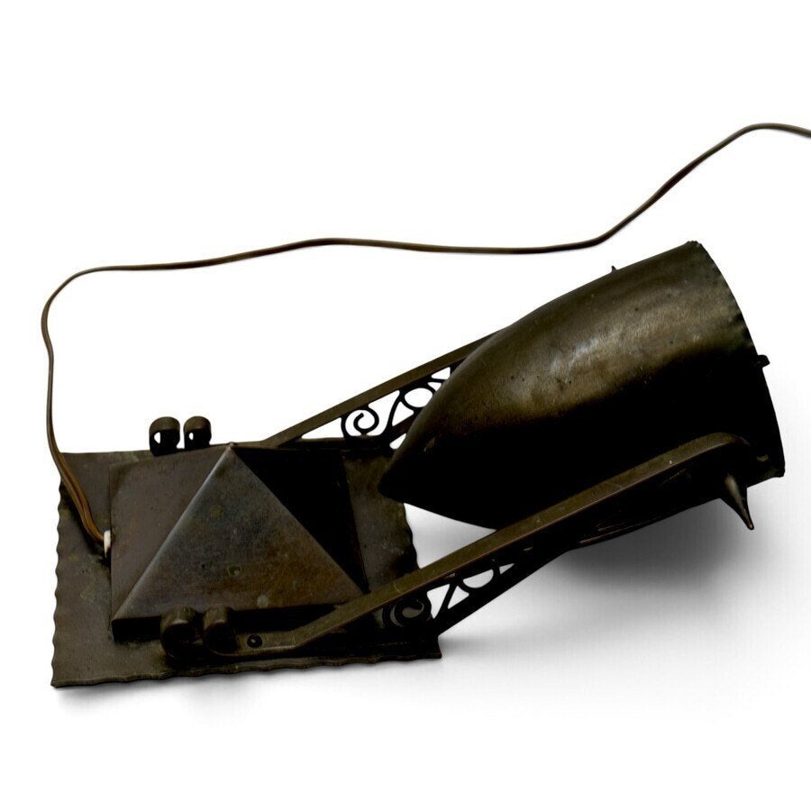 Amsterdamse School pianolamp, ca. 1930, Ophalen of Verzenden