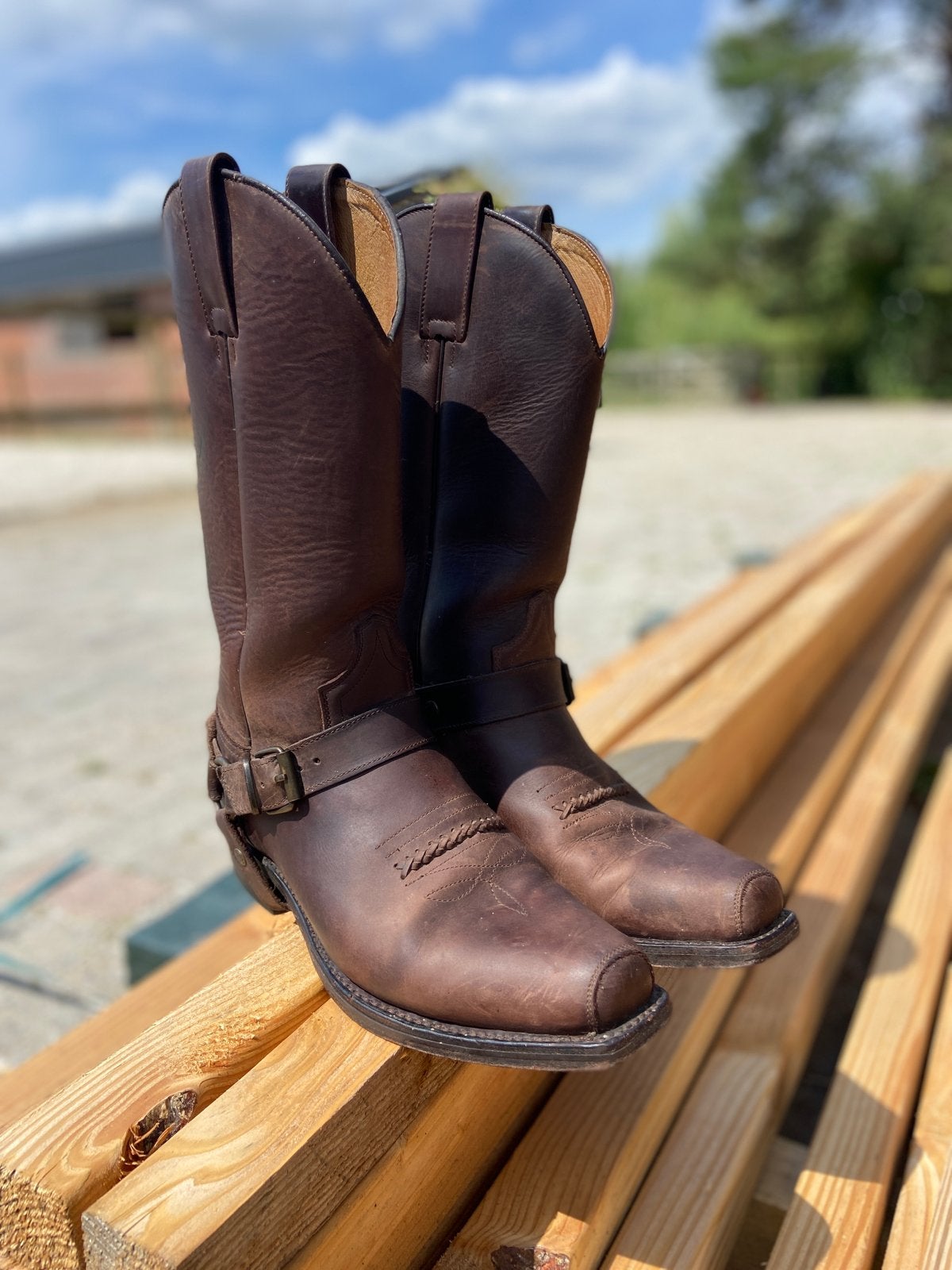 Sendra heren westernlaarzen, Bruin, Boots, Ophalen of Verzenden, Gedragen