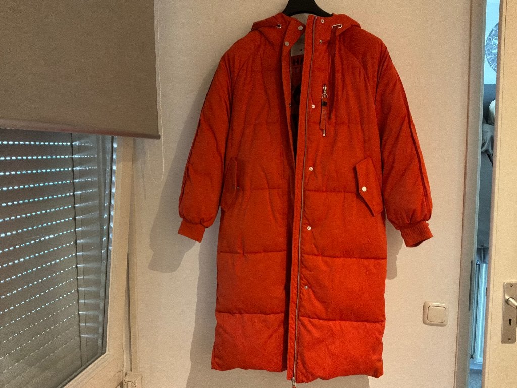 Zgan oranje Oliver jas maat m, Maat 38/40 (M), Oranje, Ophalen of Verzenden, Zo goed als nieuw
