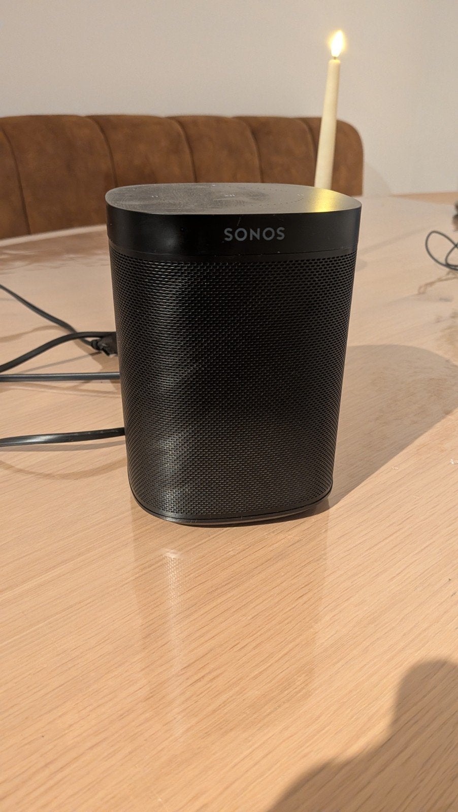 Sonos One Gen 2 - Slimme speaker - Zwart