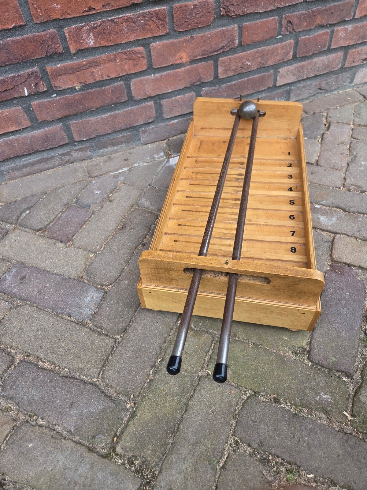 Trekbiljart  HNO verhuur Oud Hollandse spellen, Ophalen