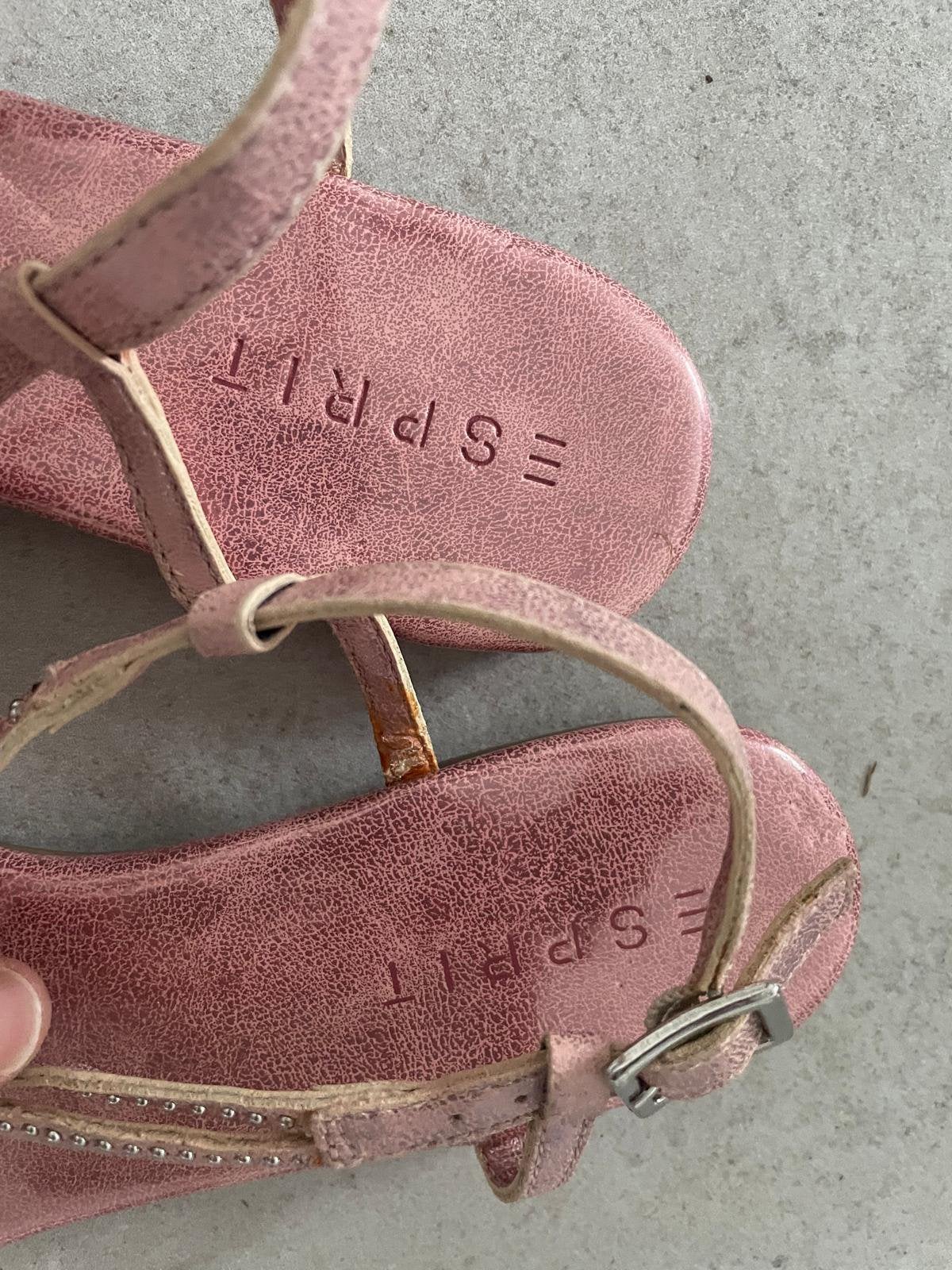 Esprit sandalen maat 37, Verzenden, Sandalen of Muiltjes, Zo goed als nieuw, Roze