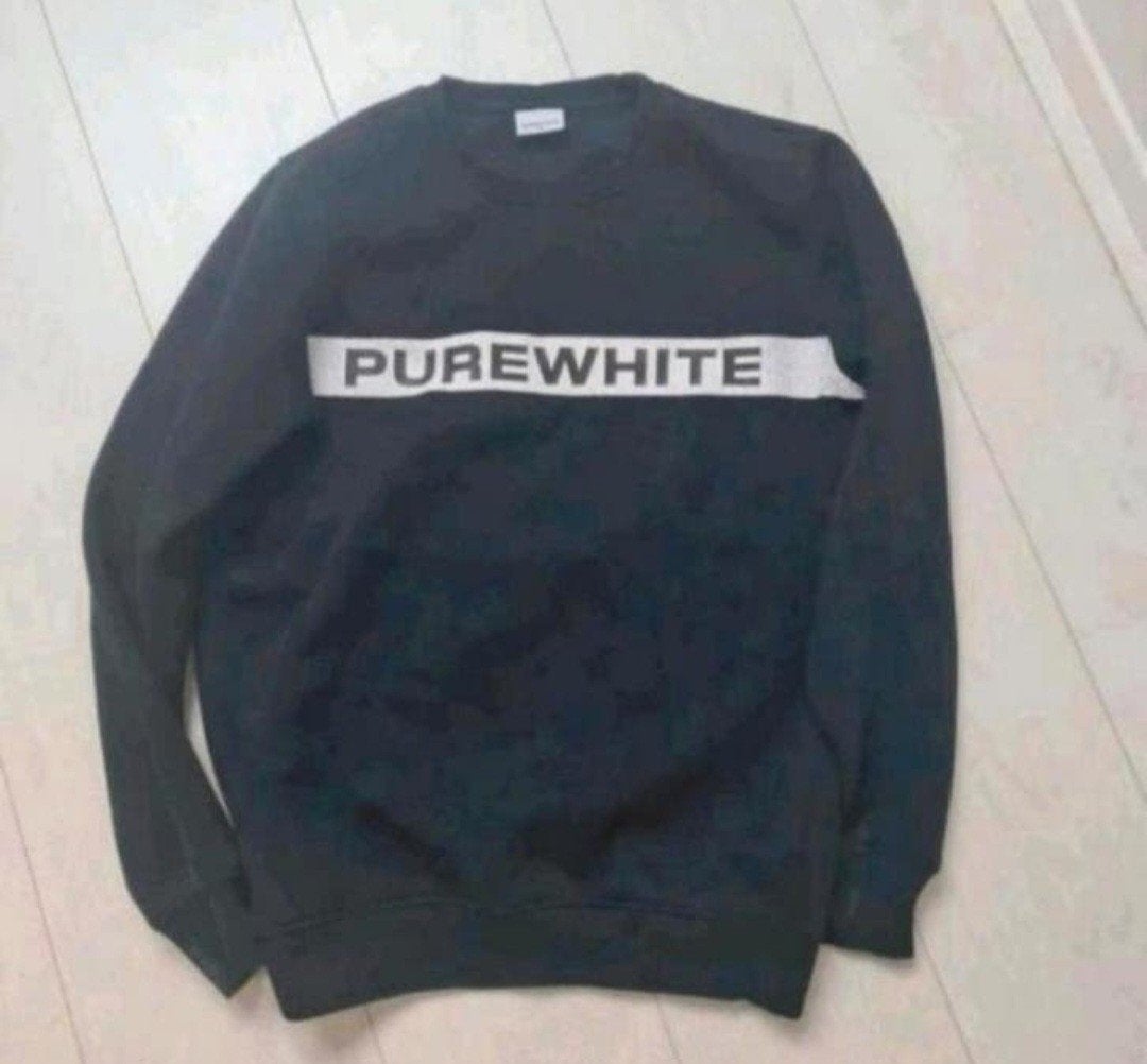 Pure White trui maat M donkerblauw, Blauw, Ophalen of Verzenden, Zo goed als nieuw, Pure White