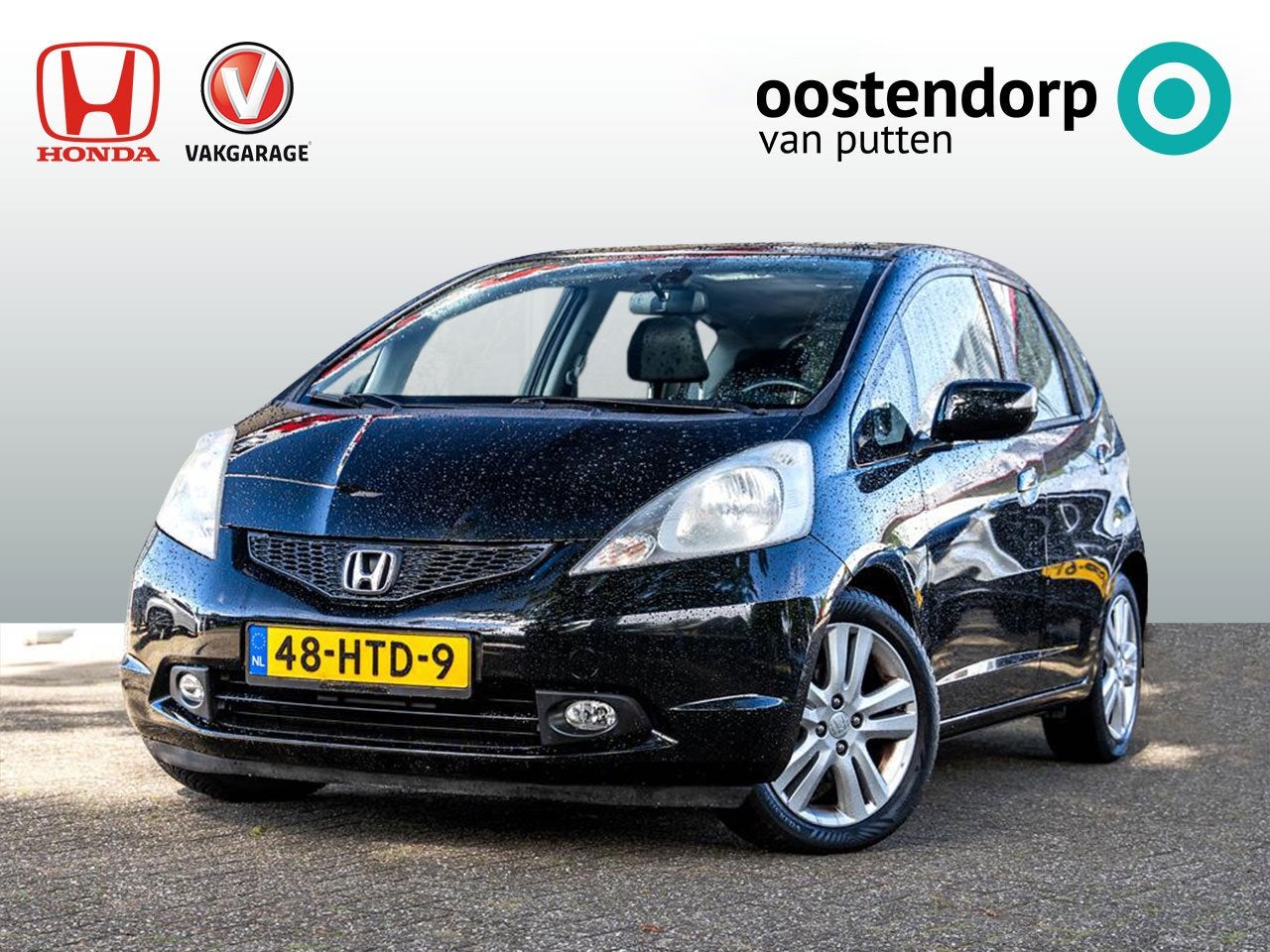 Honda Jazz 1.4 Exclusive | NL auto | Climate Control | Cruis, Auto's, Keurmerk '100% Onderhouden', Zwart, 4 cilinders, Zwart