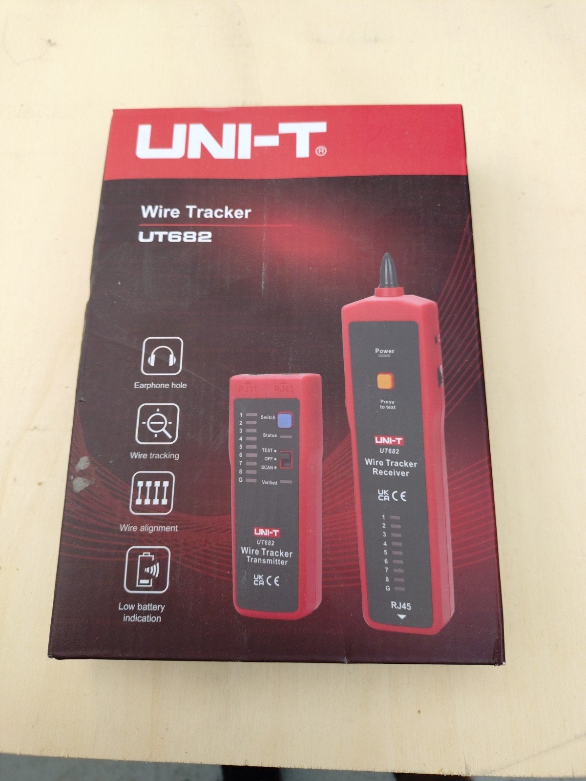 UNI-T UT682 Draad Tracker - Kabeltester, Ophalen of Verzenden