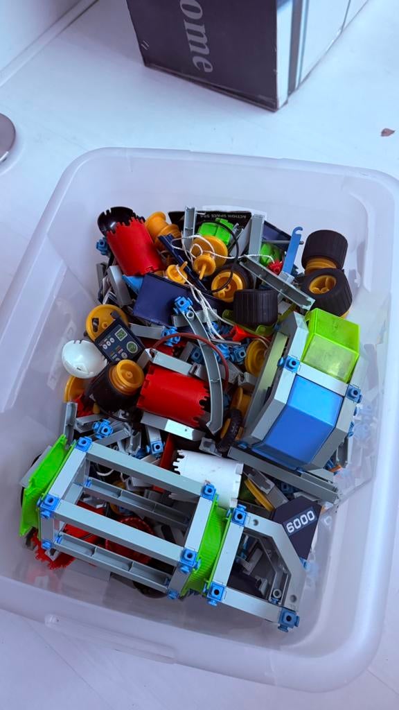 Krat vol fisher price construx, Ophalen of Verzenden, Zo goed als nieuw