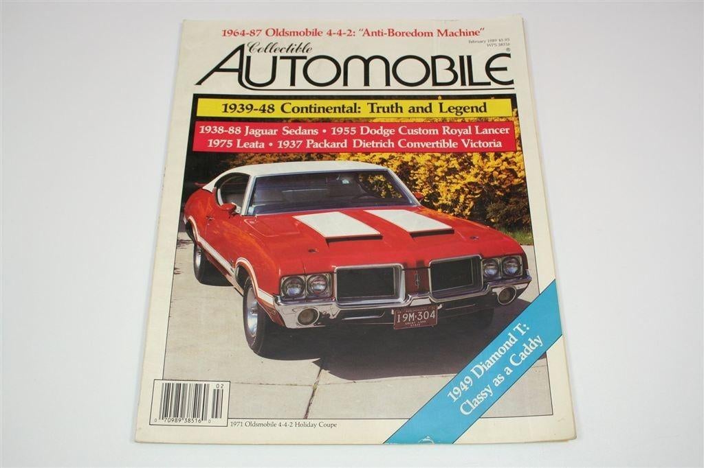 Vintage Automobile Tijdschrift 1989 — Lincoln Continental, Ophalen of Verzenden, Gelezen, Overige merken