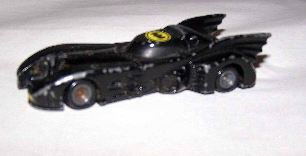 Vintage Batman Batmobile model. ERTL DC Comics 1998. Igs., Ophalen of Verzenden, Zo goed als nieuw, Tv, Actiefiguur of Pop